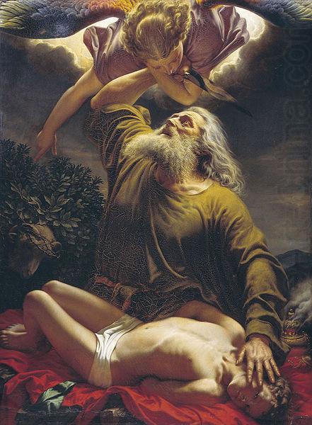 Abraham sacrificing Isaac, Gerhard Wilhelm von Reutern